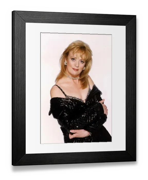 Framed Print : Sherrie Hewson actress stars in Coronation Street Framed Print : Sherrie Hewson actress stars in Coronation Street