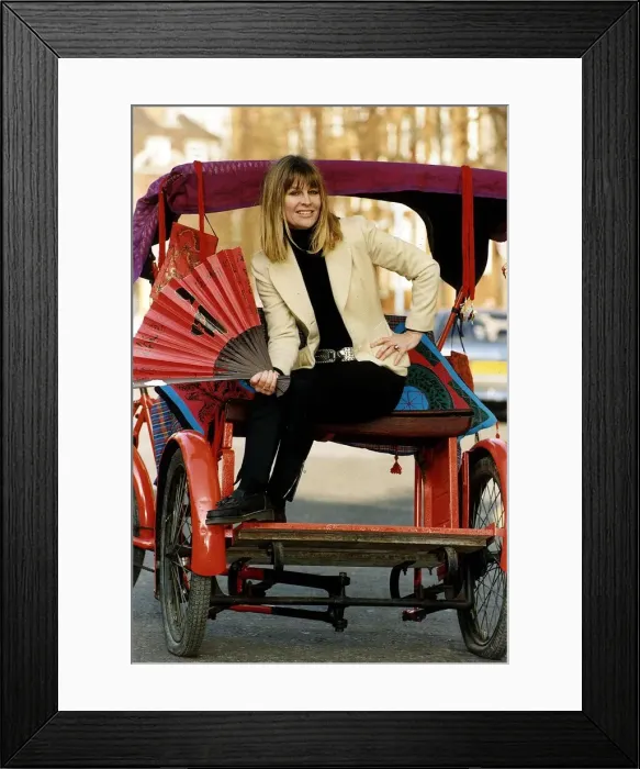 Framed Print : Julie Christie British Actress at the Launch of Global Partnership Framed Print : Julie Christie British Actress at the Launch of Global Partnership