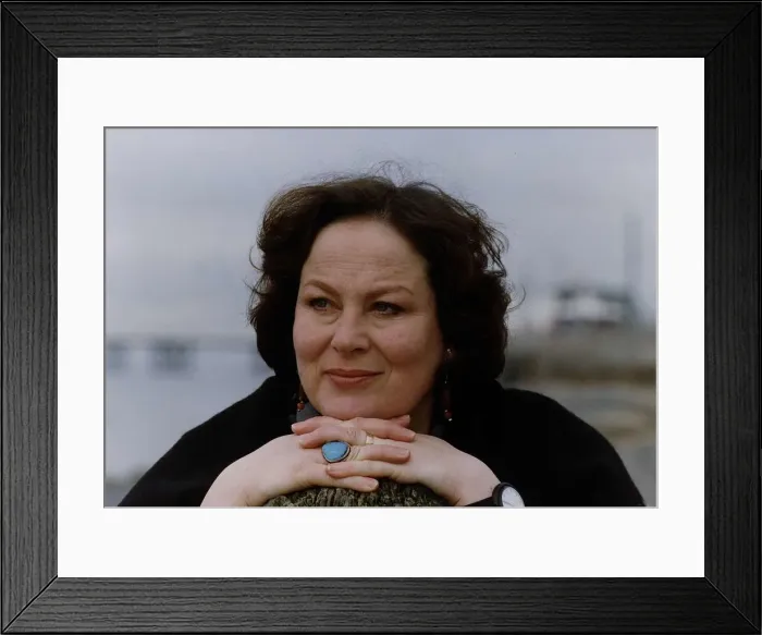 Framed Print : Pam Ferris Actress in Blackpool