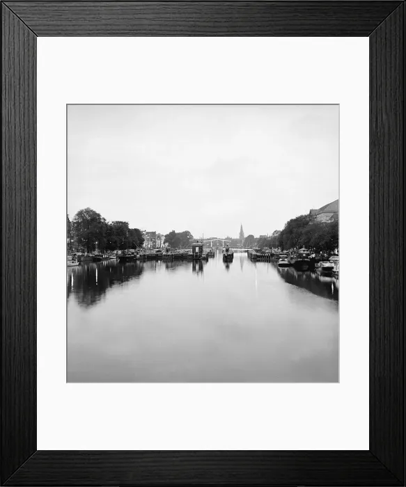 Framed Print : River Amstel in Amsterdam, Holland 1967 A©Mirrorpix Framed Print : River Amstel in Amsterdam, Holland 1967 A©Mirrorpix