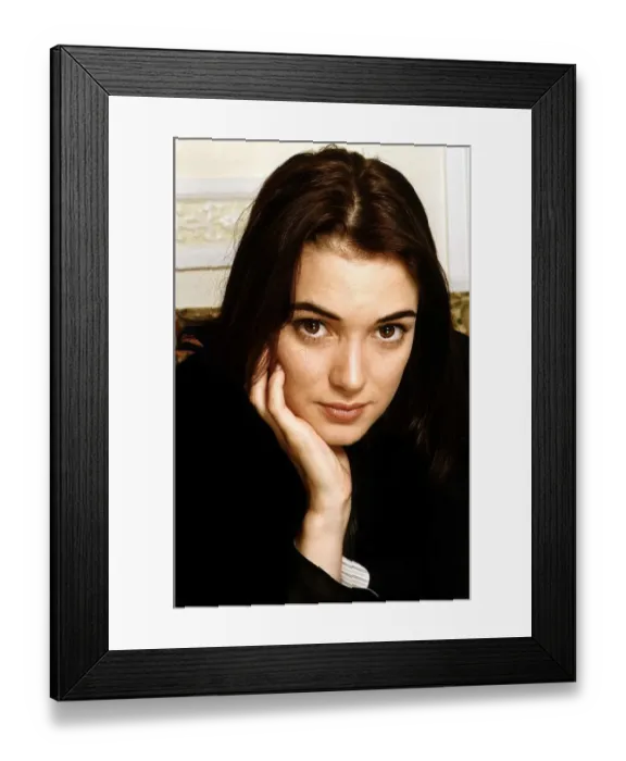 Framed Print : Winona Ryder Actress Framed Print : Winona Ryder Actress