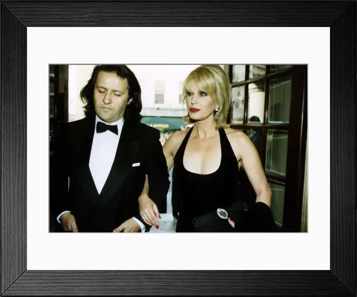 Framed Print : Joanna Lumley the actress Framed Print : Joanna Lumley the actress