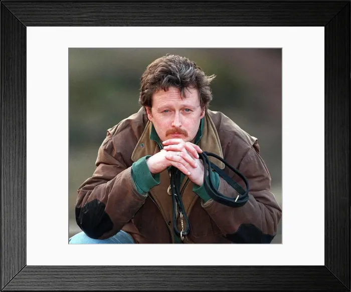 Framed Print : Charlie Lawson Actor Who stars in the TV Soap Coronation Street