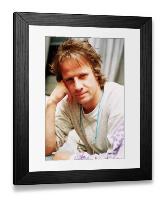 Framed Print : Christopher Lambert French actor whose film work includes Greystoke