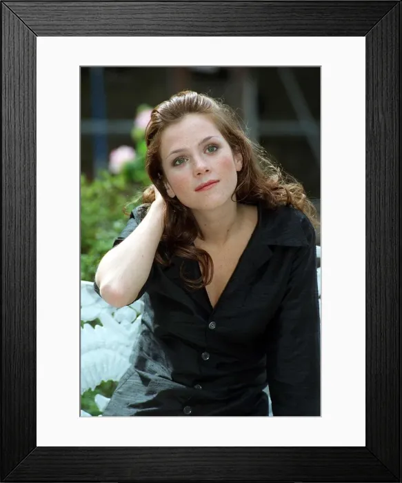 Framed Print : Anna Friel former Brookside actress who is appearing with Sir Derek Jacobi in an episode Framed Print : Anna Friel former Brookside actress who is appearing with Sir Derek Jacobi in an episode