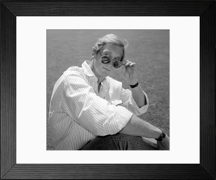 Framed Print : Charles Dance, actor, in June 1987 Framed Print : Charles Dance, actor, in June 1987