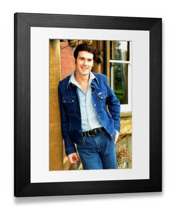 Framed Print : Ian Kelsey Actor star of the Musical Grease Framed Print : Ian Kelsey Actor star of the Musical Grease
