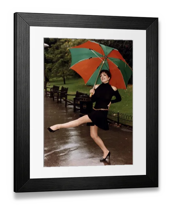 Framed Print : Liza Minnelli Actress Singer Who Heads The Cast Of Stepping Out