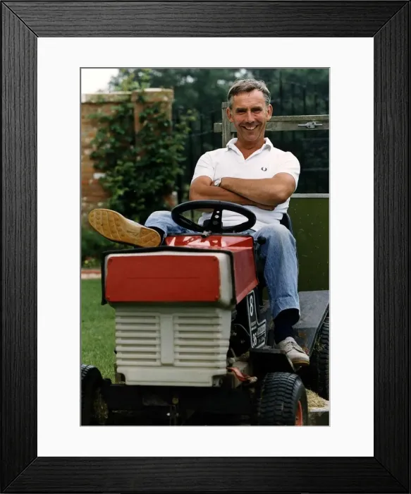 Framed Print : Christopher Beeny Actor at his new home in Battle Eass t Sussex Framed Print : Christopher Beeny Actor at his new home in Battle Eass t Sussex
