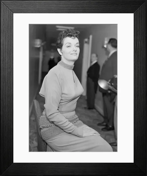 Framed Print : Jane Russell actress November 1954 Framed Print : Jane Russell actress November 1954