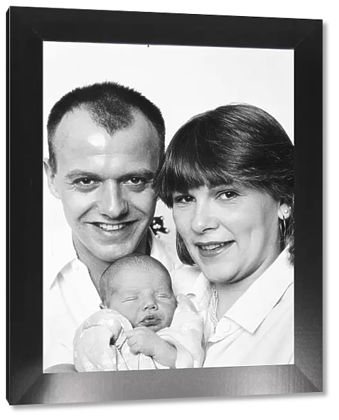 Kim Clifford Actress With Fireman Husband Lee Galpin And New Baby Son Jack