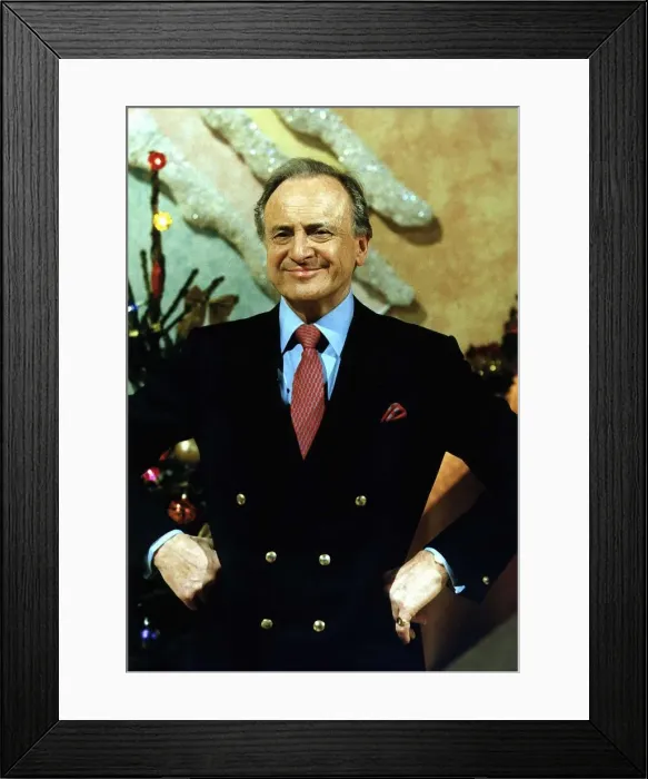 Framed Print : David Jacobs Actor TV & radio presenter Framed Print : David Jacobs Actor TV & radio presenter