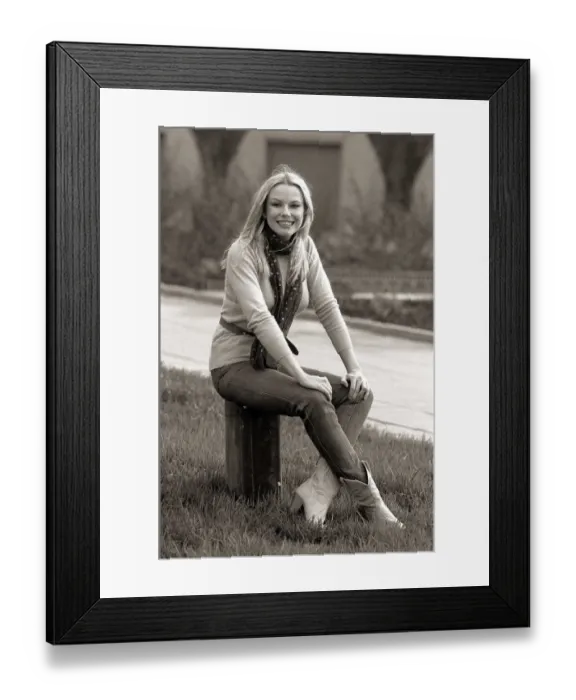 Framed Print : Pamela Stephenson, actress and comedienne, in November 1980 Framed Print : Pamela Stephenson, actress and comedienne, in November 1980