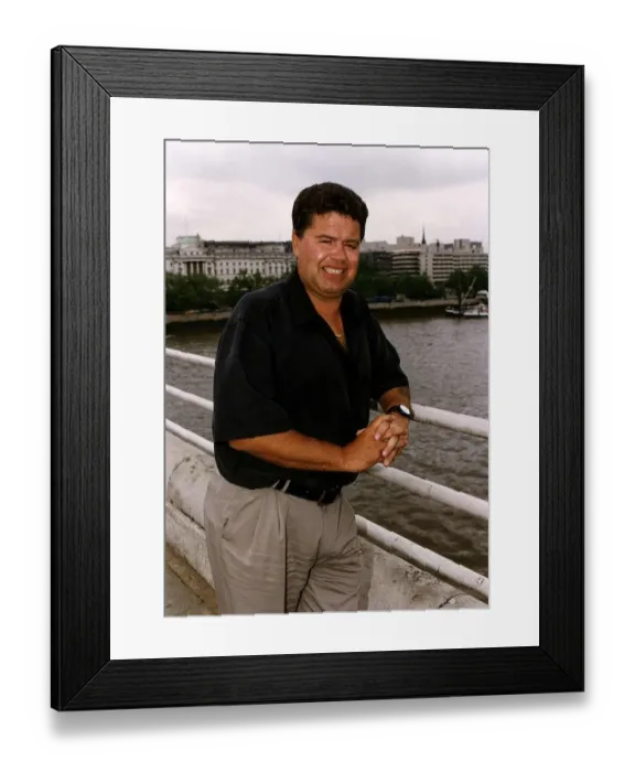 Framed Print : Paul Henry Actor played part of Benny in CROSSROADS Framed Print : Paul Henry Actor played part of Benny in CROSSROADS