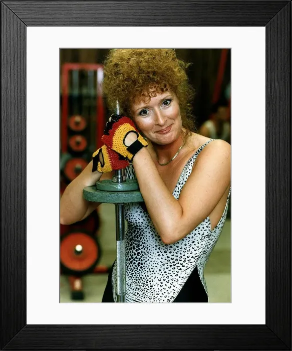 Framed Print : Beverley Callard actress who plays Liz McDonald in Coronation Street who is to make a Framed Print : Beverley Callard actress who plays Liz McDonald in Coronation Street who is to make a