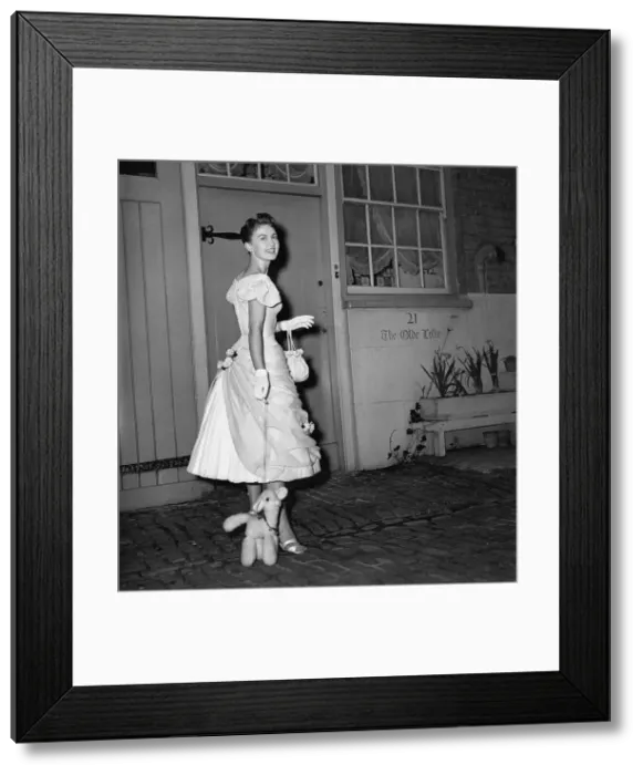 Framed Print : Actress Janette Scott April 1956 Framed Print : Actress Janette Scott April 1956