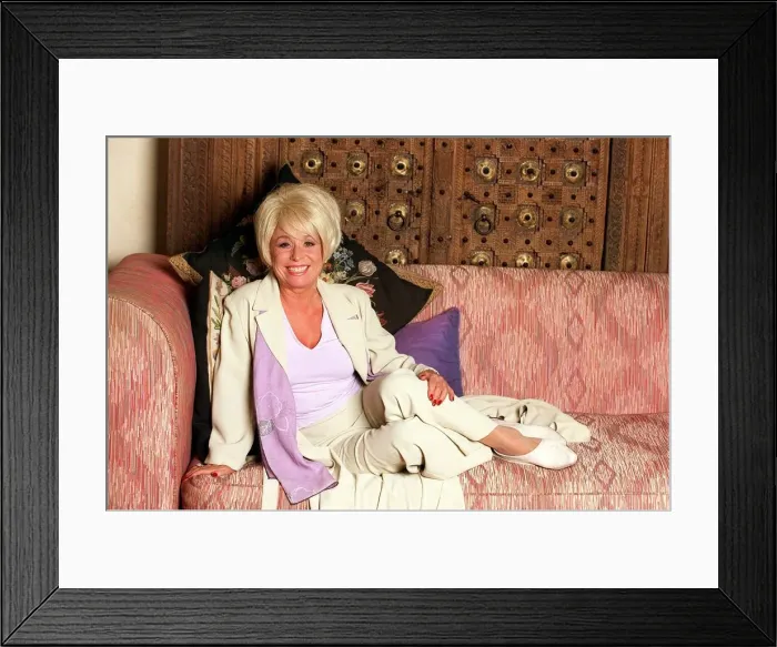 Framed Print : Barbara Windsor Actress October 1998 Actress Framed Print : Barbara Windsor Actress October 1998 Actress