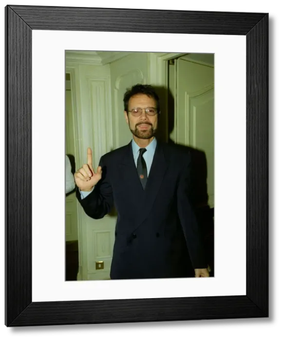 Framed Print : Cliff Richard Singer / Actor December 98 At the Variety Club Luncheon in London with Framed Print : Cliff Richard Singer / Actor December 98 At the Variety Club Luncheon in London with