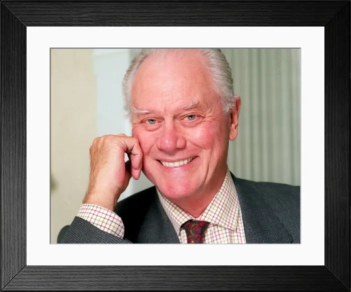 Framed Print : Larry Hagman October 1998 Actor in London