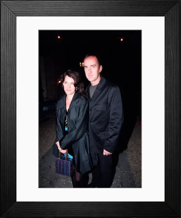 Framed Print : Angus Deayton Actor / TV Presenter October 98 Ariving for the launch of Sky Digital Framed Print : Angus Deayton Actor / TV Presenter October 98 Ariving for the launch of Sky Digital