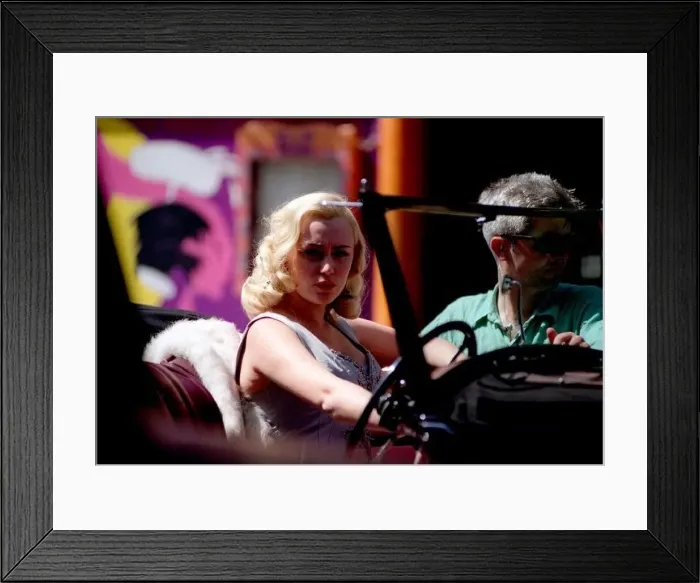  : Keeley Hawes actress as Diana Dors August 1998 On set during filming of new BBC