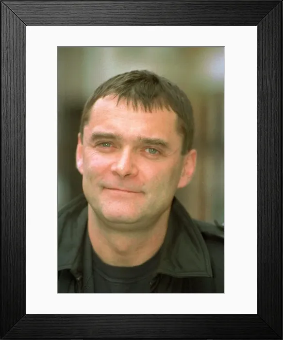 Framed Print : Stuart Milligan actor January 1998 At a photocall in London to announce the second