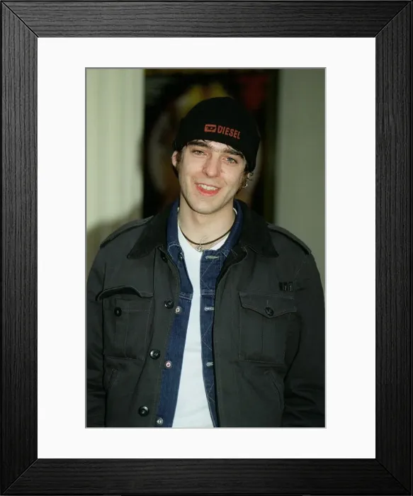 Framed Print : Jason Kavanah Actor November 98 Actor who will be joining channel 4