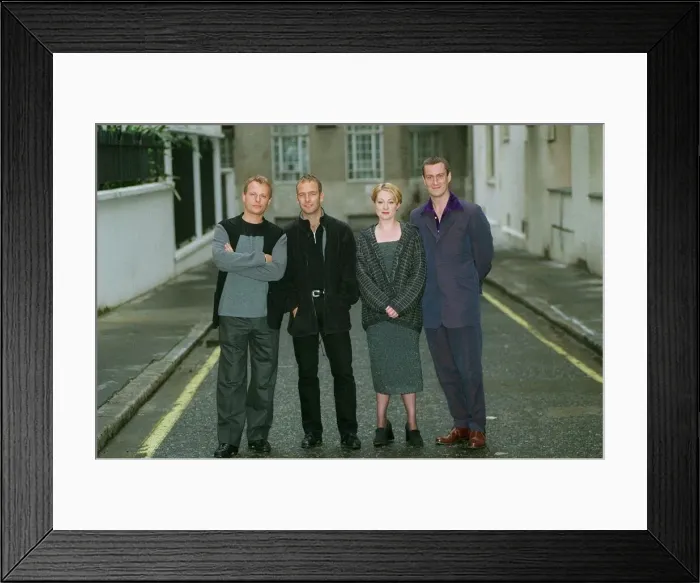 Framed Print : Robson Green Actor October 98 Who is to star in granada television Framed Print : Robson Green Actor October 98 Who is to star in granada television