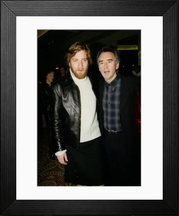 Framed Print : Ewan McGregor Actor November 98 At the Evening Standard Theatre Awards at the Savoy