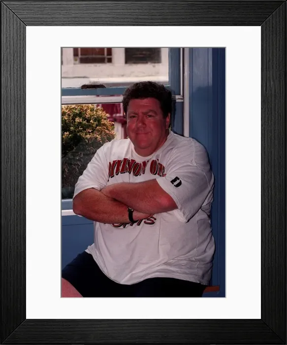 Framed Print : George Wendt Actor August 98 Who stared in Cheers Framed Print : George Wendt Actor August 98 Who stared in Cheers