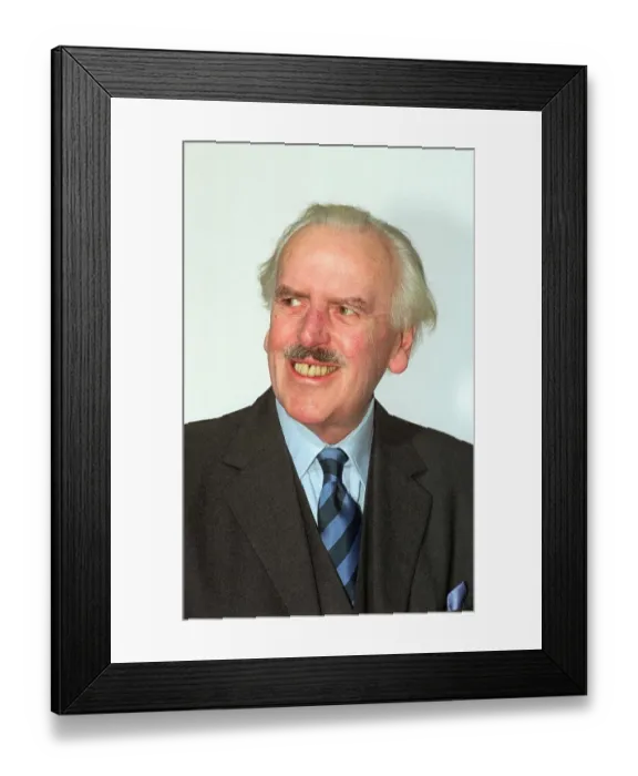 Framed Print : George Cole actor August 1997