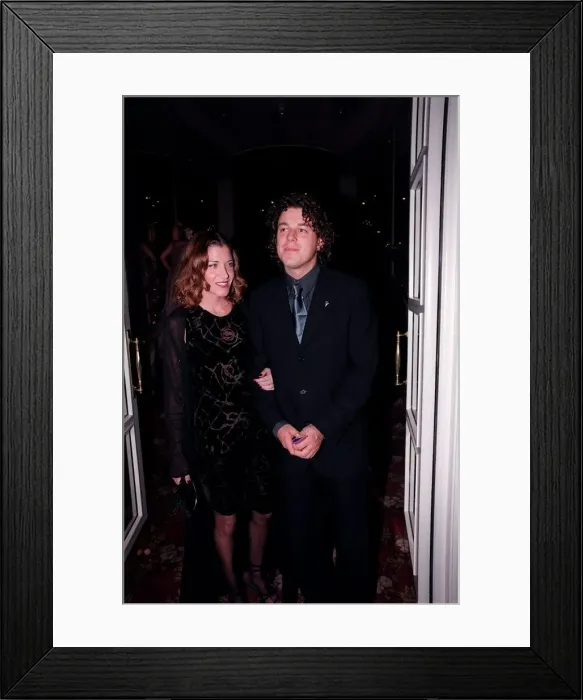 Framed Print : Alan Davies Actor / Comedian September 98 Arrivng for the TV Quick Awards in london Framed Print : Alan Davies Actor / Comedian September 98 Arrivng for the TV Quick Awards in london