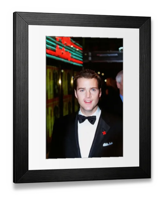Framed Print : Chris O Donnell actor arrives for the film premiere of his new film In Love And War Framed Print : Chris O Donnell actor arrives for the film premiere of his new film In Love And War