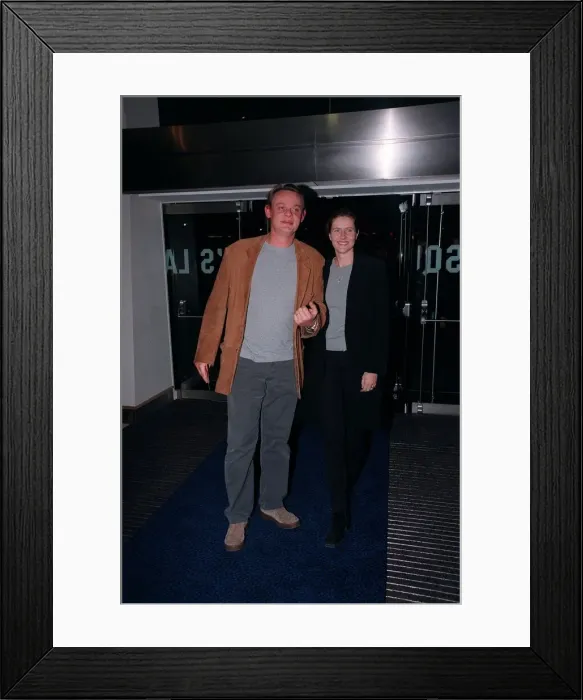 Framed Print : Martin Clunes Actor September 98 Arriving for film premiere in London