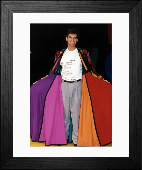 Framed Print : Phillip Schofield TV presenter and actor starring in the musical Joseph Framed Print : Phillip Schofield TV presenter and actor starring in the musical Joseph