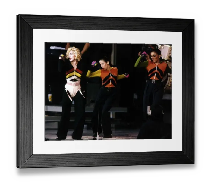 Framed Print : Madonna the singer and actress in her european show in gothenberg Sweden Framed Print : Madonna the singer and actress in her european show in gothenberg Sweden