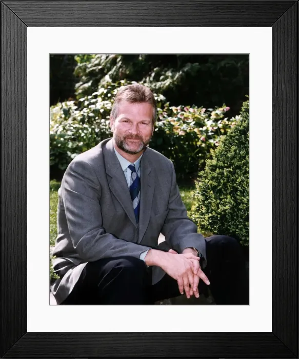 Framed Print : Clive Mantle actor stars in BBC TVs drama Casualty