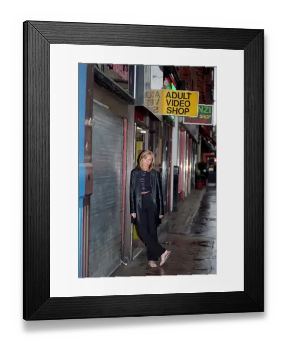 Framed Print : Samantha Janus Actress August 98 Who will be staring in a new six part police