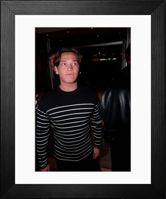 Framed Print : Sid Owen Actor January 98 Eastenders actor attending the premiere of Up And Under Framed Print : Sid Owen Actor January 98 Eastenders actor attending the premiere of Up And Under