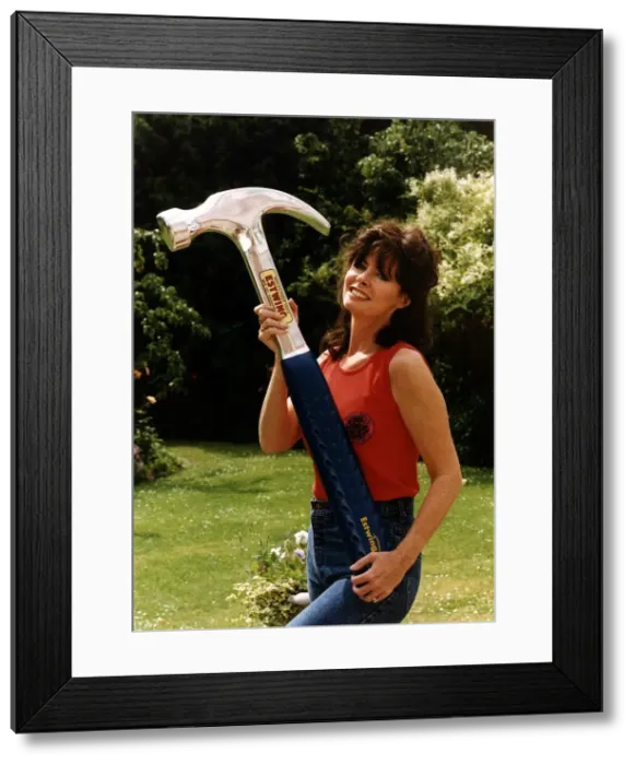 Framed Print : Vicki Michelle the actress from the Tv programme Allo Allo