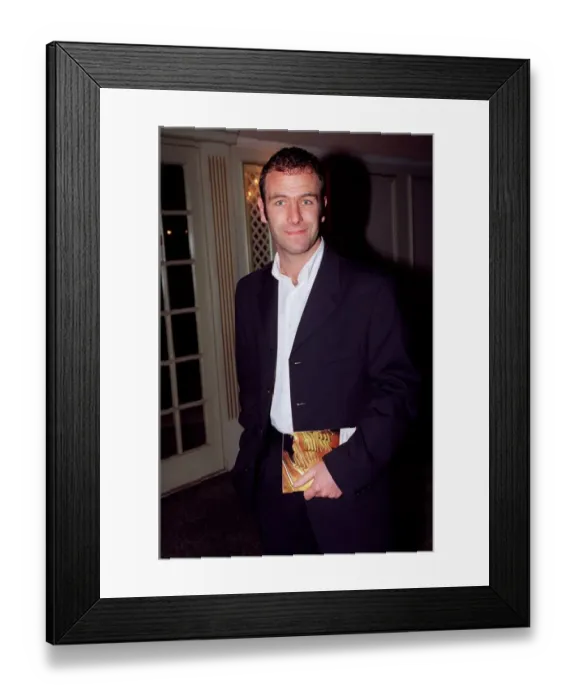 Framed Print : Robson Green Actor March 98 At the Grosvenor Hotel attending the 1998 Royal TV Year Framed Print : Robson Green Actor March 98 At the Grosvenor Hotel attending the 1998 Royal TV Year