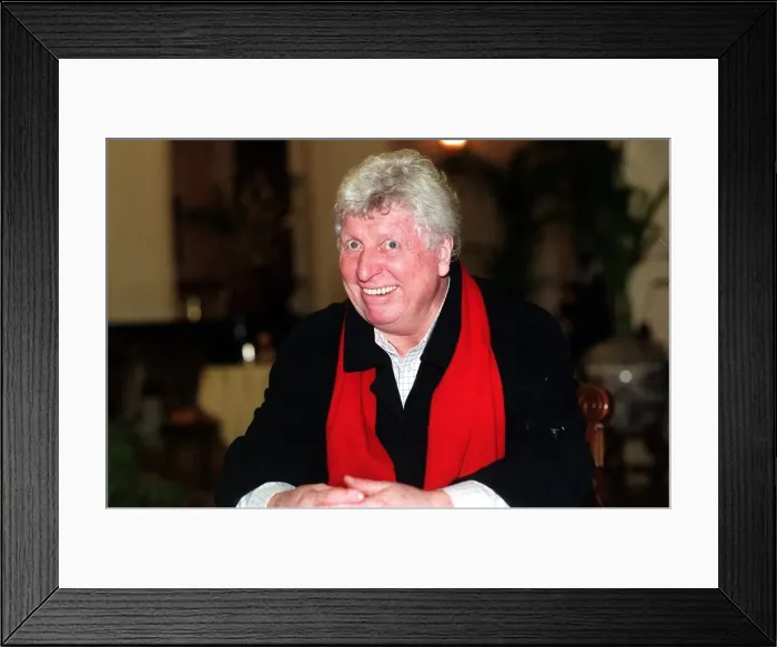 Framed Print : Tom Baker British actor Dec 1998