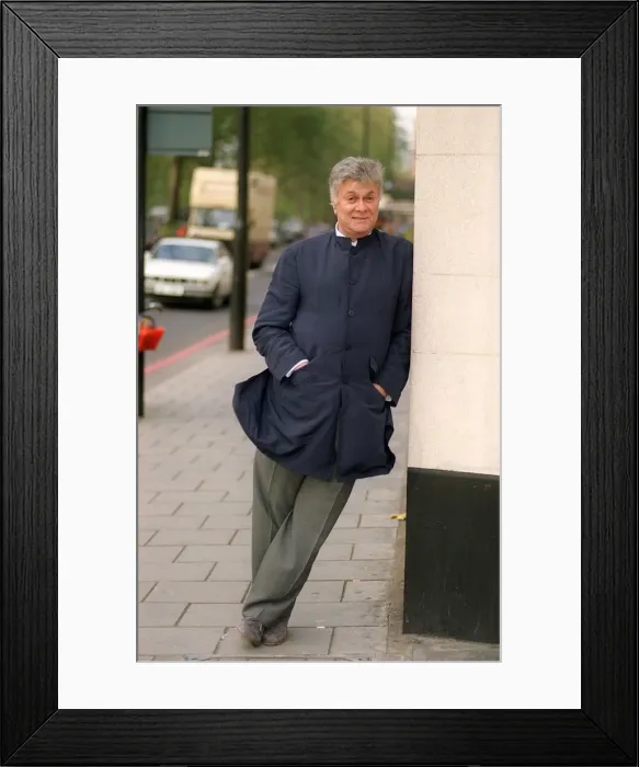 Framed Print : Tony Curtis Actor November 98 American actor in London on honeymoon wife his wife