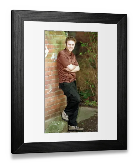 Framed Print : Jason Barry actor who appears in the January 1998 new James Cameron film Titanic Framed Print : Jason Barry actor who appears in the January 1998 new James Cameron film Titanic