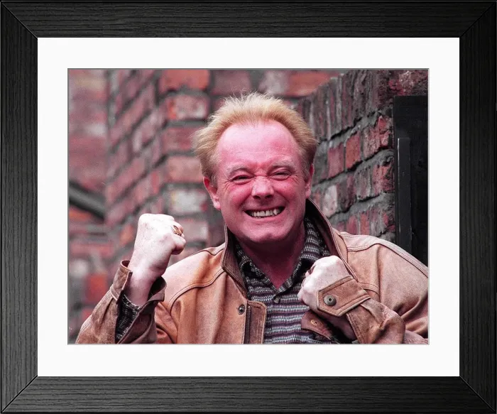 Framed Print : Bruce Battersby Actor July 1997 in his