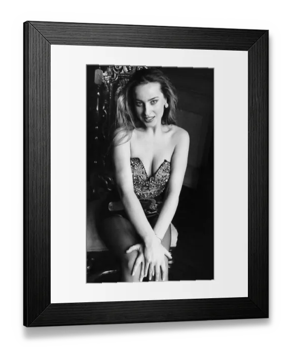 Framed Print : Ruth kensit cousin of actress patsy Kensit who wants to be famous also Framed Print : Ruth kensit cousin of actress patsy Kensit who wants to be famous also