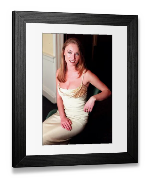 Framed Print : Victoria Smurfit actress may 1998 at the Irish Post Awards at the Grosvenor house Framed Print : Victoria Smurfit actress may 1998 at the Irish Post Awards at the Grosvenor house