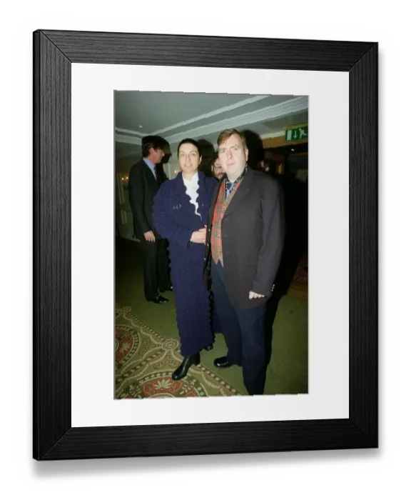 Framed Print : Timothy Spall Actor November 98 At the Evening Standard Theatre Awards at the Savoy
