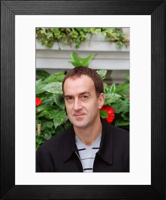 Framed Print : Angus Deayton Actor / TV Presenter July 98 Framed Print : Angus Deayton Actor / TV Presenter July 98