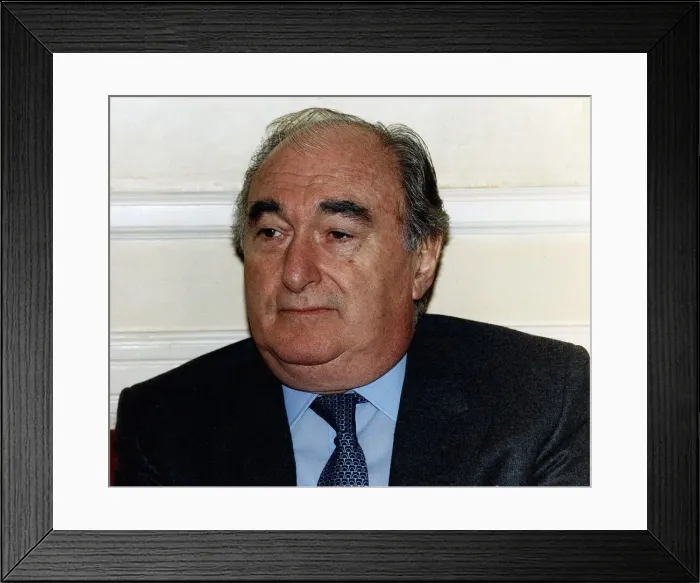 Framed Print : Jarvis Astaire Boxing Promoter at Boxing Photocall